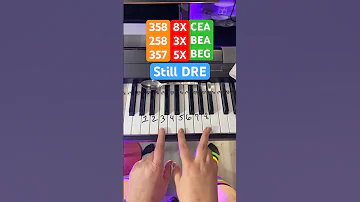 EASIEST Still DRE Piano Tutorial EVER‼️🤯🤯🤯