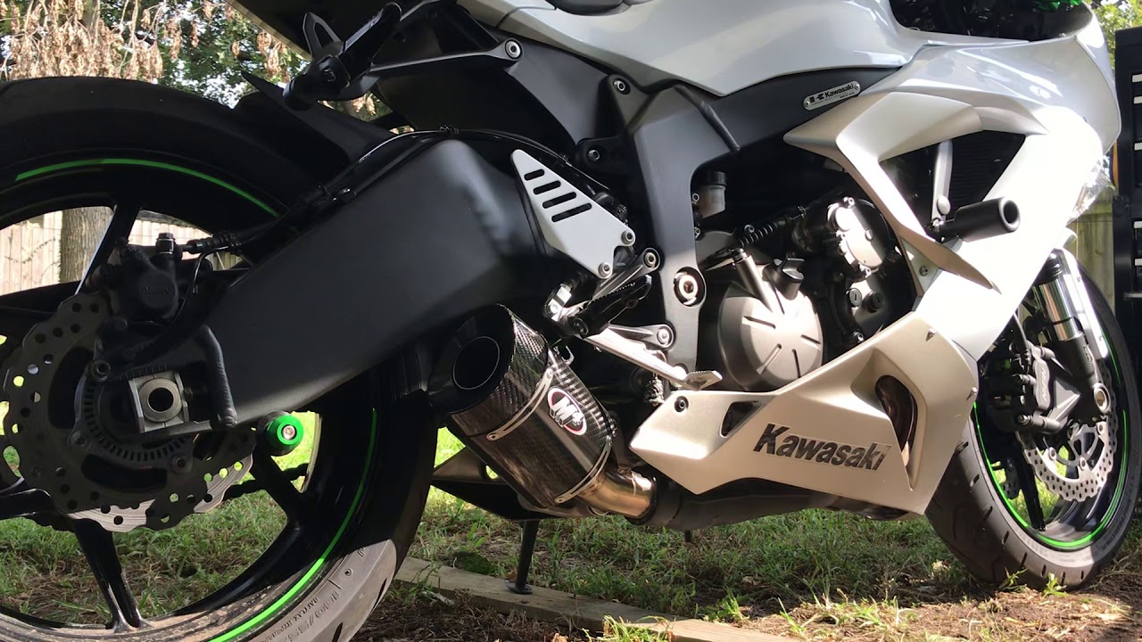 2017 Kawasaki ZX6R M4 Street Slayer (Silencer Removed)
