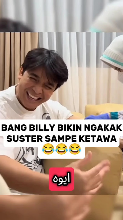 BILLY SYAHPUTRA MAKES THE NURSE LAUGH. 😂😂 #billysyahputra #vikakolesnaya