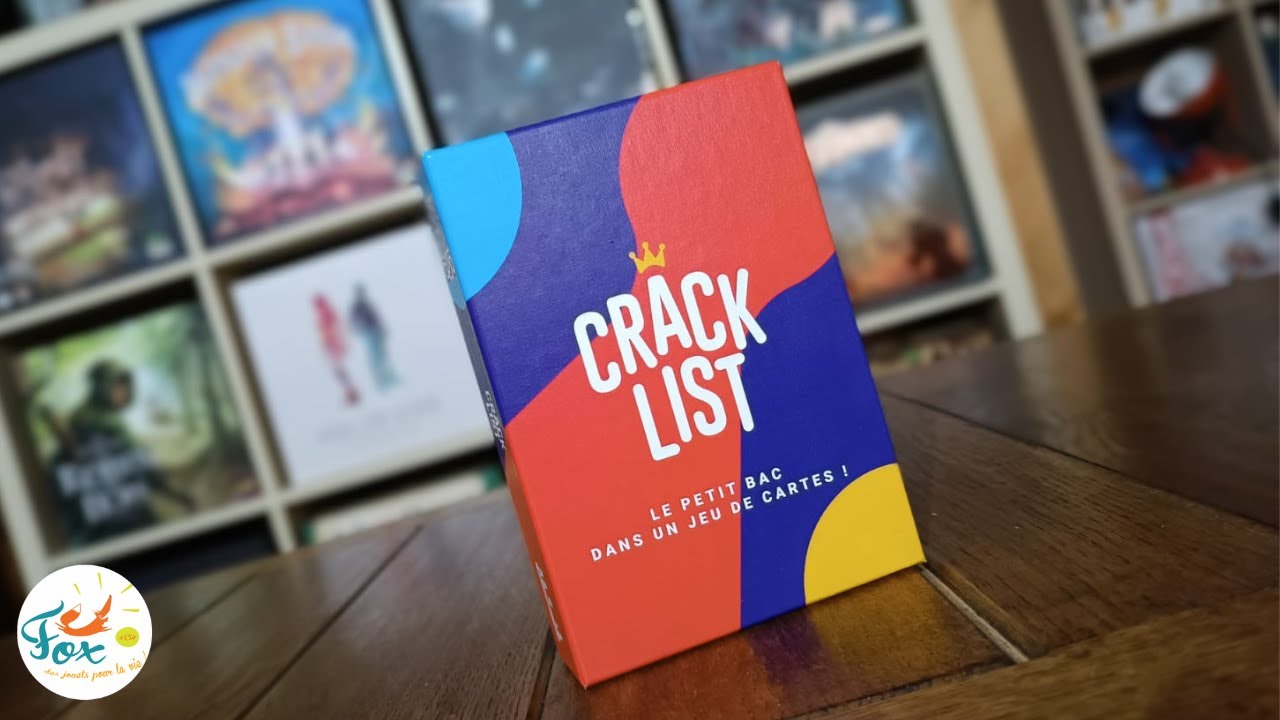 Top jeux en famille – Crack List