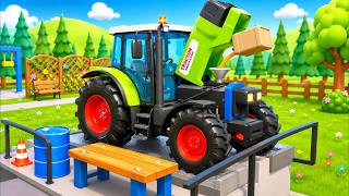 4 Fun Farm Stories for Kids | Full Compilation - Tractors, Animals & Fun