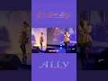 ALLY 1st シングル「Light Light Light」in新宿アルタ🎤❤️#ally #ALLYlightlightlight #live