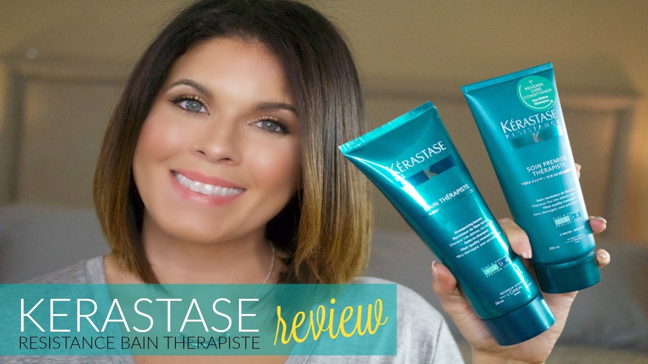 Kerastase Resistance Bain Therapiste Review Shampoo Conditioner Kerastase Transforms Youtube