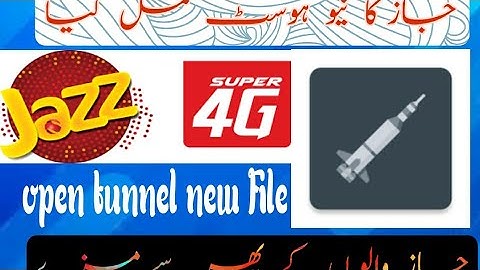 jazz free internet | jazz open tunnel new file |jazzfreeinternetvpn jazzfreeinternet2022
