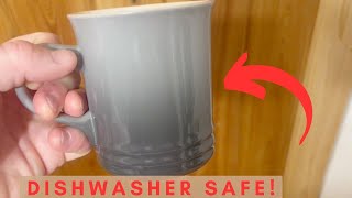 Review: Le Creuset Stoneware Set of 4 Mugs, 14 oz  each, Oyster