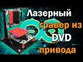 🔥Лазерный гравер из DVD привода своими руками, GRBL прошивка и удобная программа для работы.