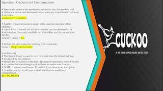 CuckooSandbox Malware Testing
