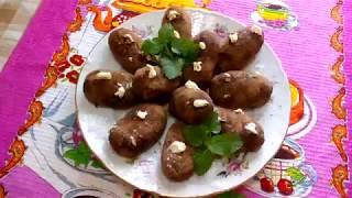 Картошка сладкая к чаю. Десерт из печенья. Вкусно и быстро. Картошка сладкая к чаю. Десерт из печенья. Вкусно и быстро.