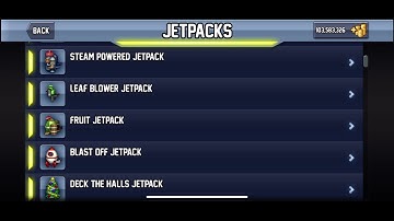 Complete Collection of Jetpacks - Jetpack Joyride 💥🚀