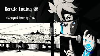 Boruto naruto next generation Ending 8 Tsuyogari Loser