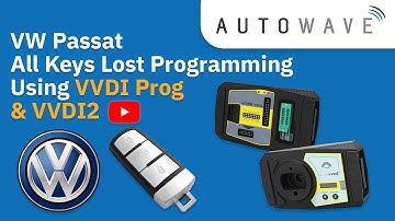 VW Passat All Keys Lost Programming Using VVDI Prog & VVDI2