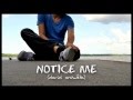 Notice Me by David Archuleta (w/ lyrics)