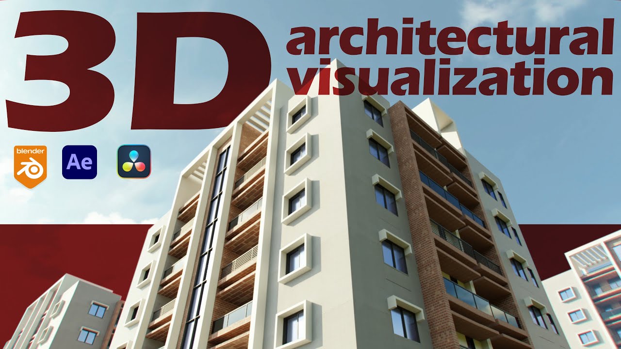 3d Architectural Visualization Blender Youtube