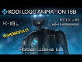 Kodi® Logo Animation 18B (24sec) Leia - Robot Wake up