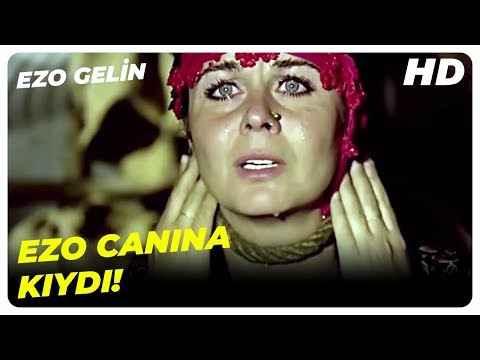 Ezo, Ali'nin Gurbete Gitmesine Dayanamadı! | Ezo Gelin Fatma Girik Eski Türk Filmleri