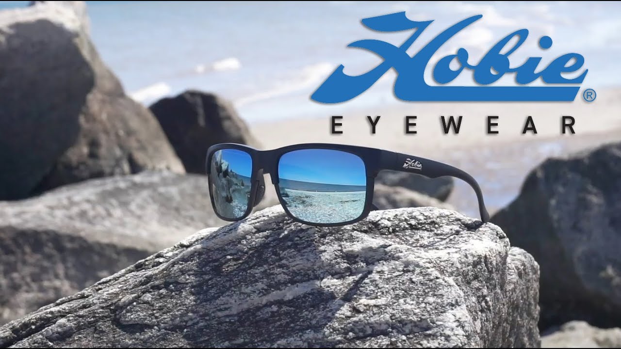 The Best Sunglasses for Deep Sea Fishing! HOBIE EYEWEAR Grey w/ Cobalt Blue  Mirror Polarized Lenses 