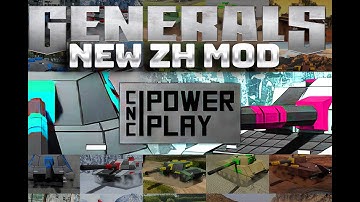 C&C Power Play - The Newest Command & Conquer Generals ZeroHour Mod  -First Look,New Mod,Playthrough