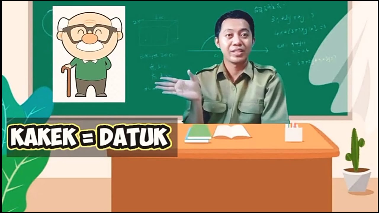 BAHASA LAMPUNG KELAS 1 SD | MATERI KEKERABATAN/KELUARGA 👨‍👩‍👧‍👦👴👵‼️
