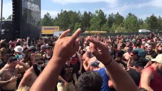 Parkway Drive - Destroyer live Carolina Rebellion 2016 HD