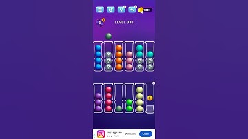 Ball Sort Level 330   Puzzle Color Sort Tatem Games Inc. All levels, #ballsortpuzzle