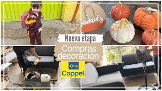 SALA MUY SUCIA COMPRAS BONITA DE OTOÑO 🍁 @COPPEL/ ANDY ENTRÓ A LA ESCUELA