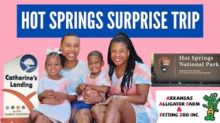 Surprise Hot Springs Arkansas Trip | Glamping Vlog | Catherine's Landing Tour by Phillips Fam Baby Journey 277 views 10 months ago 21 minutes