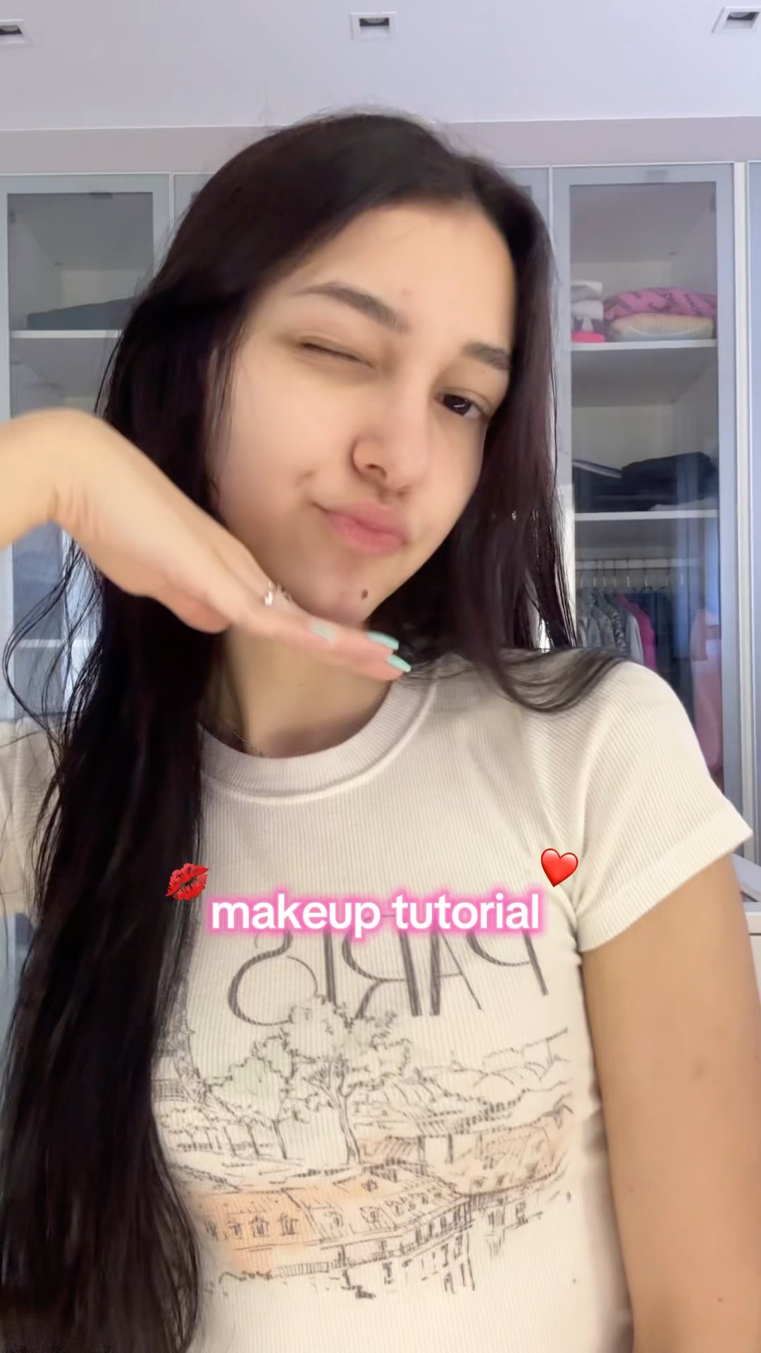 Meu tutorial de maquiagem #shorts