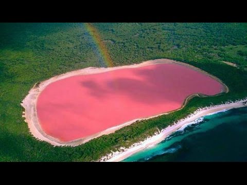 Video: Hur blev lake hillier rosa?