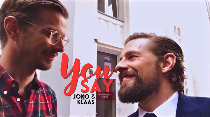 Joko ✘ Klaas • You Say #jokoundklaas