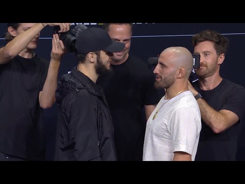UFC 284 Битвы взглядов после пресс-конференции