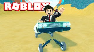 LOKIS NO CARRO COM RODA GIGANTE | Roblox - Car Suspension Test