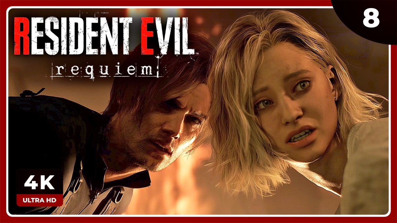 RE9 #8 | HUIDA DEL CENTRO DE PACIENTES | RESIDENT EVIL REQUIEM Gameplay Español