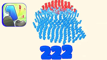 Number Run 3D - All Levels Gameplay - Android,iOS Max Lvl 360 To 377 Part 18