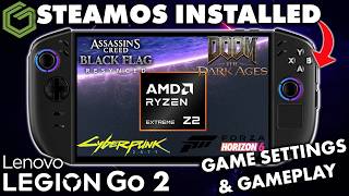 Legion Go 2 SteamOS 7 Games Tested!!