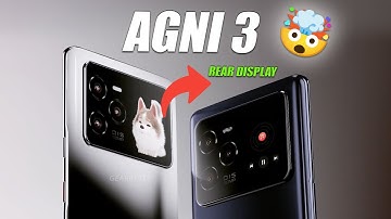 Lava Agni 3 has a SECOND Screen 🔥 🤯  -  Quick Look!!
