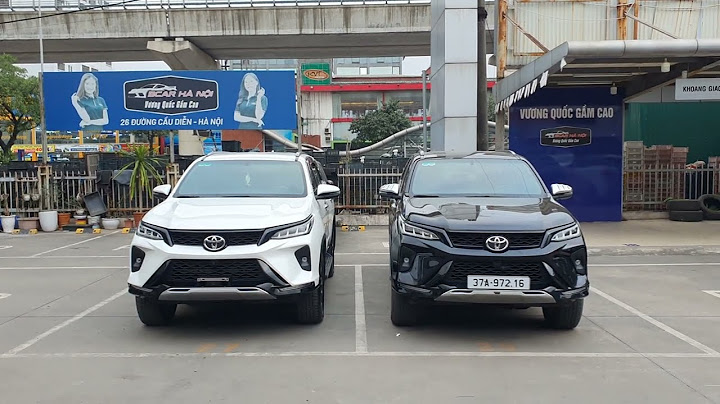 So sánh toyota fortuner 2023 và 2023 năm 2024