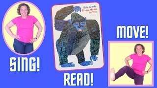 From Head To Toe Song | Eric Carle Picture Book Song with Movements | Kids Song