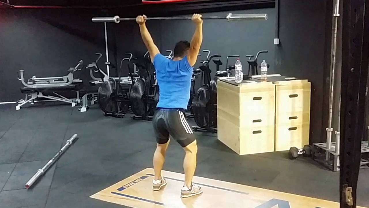 Chinese Weight Lifting Demo By Wu Chuan Fu at Crossfit Mobilus vlog 08