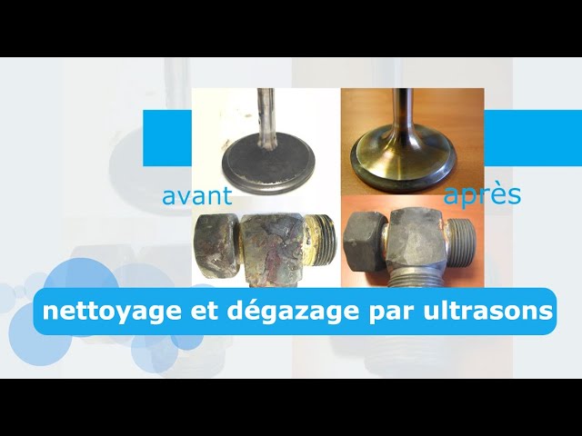 Initiation au nettoyage aux ultrasons 