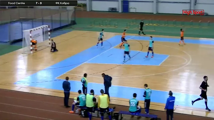 Футзал. Друга ліга України. "Food Centre" – "Академія футболу "ФК Кобра"| HighSportLive | HSL