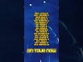 TOUR DATES 🎟️ NWTB . NET / TOUR