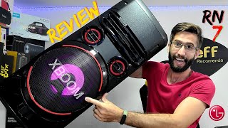 TORRE LG XBOOM RN7: Potência e Graves Fortes! (Análise Completa)