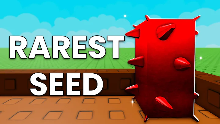 Rarest Seeds Only 0.01% have in Grow a Garden!