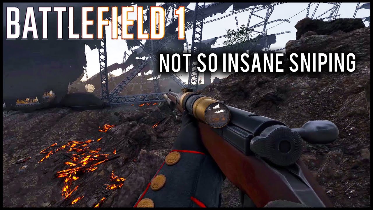 Battlefield 1 - Not So Insane Sniping