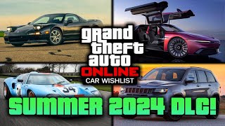 GTA Online: Summer 2024 DLC Vehicles I Want to See!