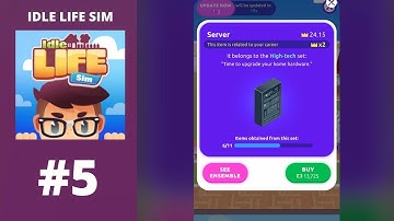 Idle Life Sim - Gameplay #5 (IOS, Android)