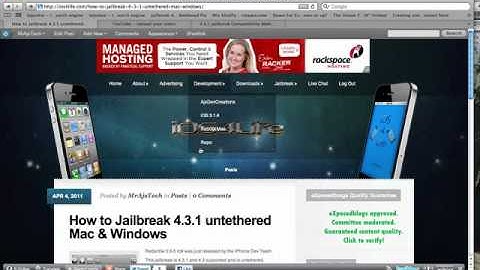 3 Jailbreaks out now! 4.3.1 untethered