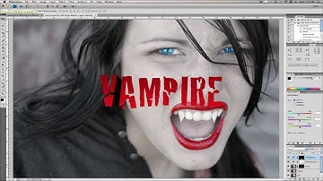 Vampire Photoshop Tutorial pt.2