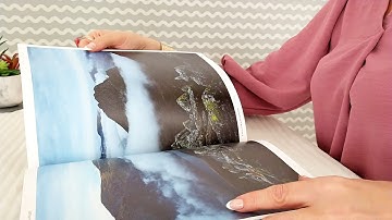 ASMR Page Squeezing Through Hiking Book Before Bed  • No Talking