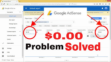 YouTube Estimated Earnings Not Showing on Google AdSense:$0 (Solution Is Here)2016